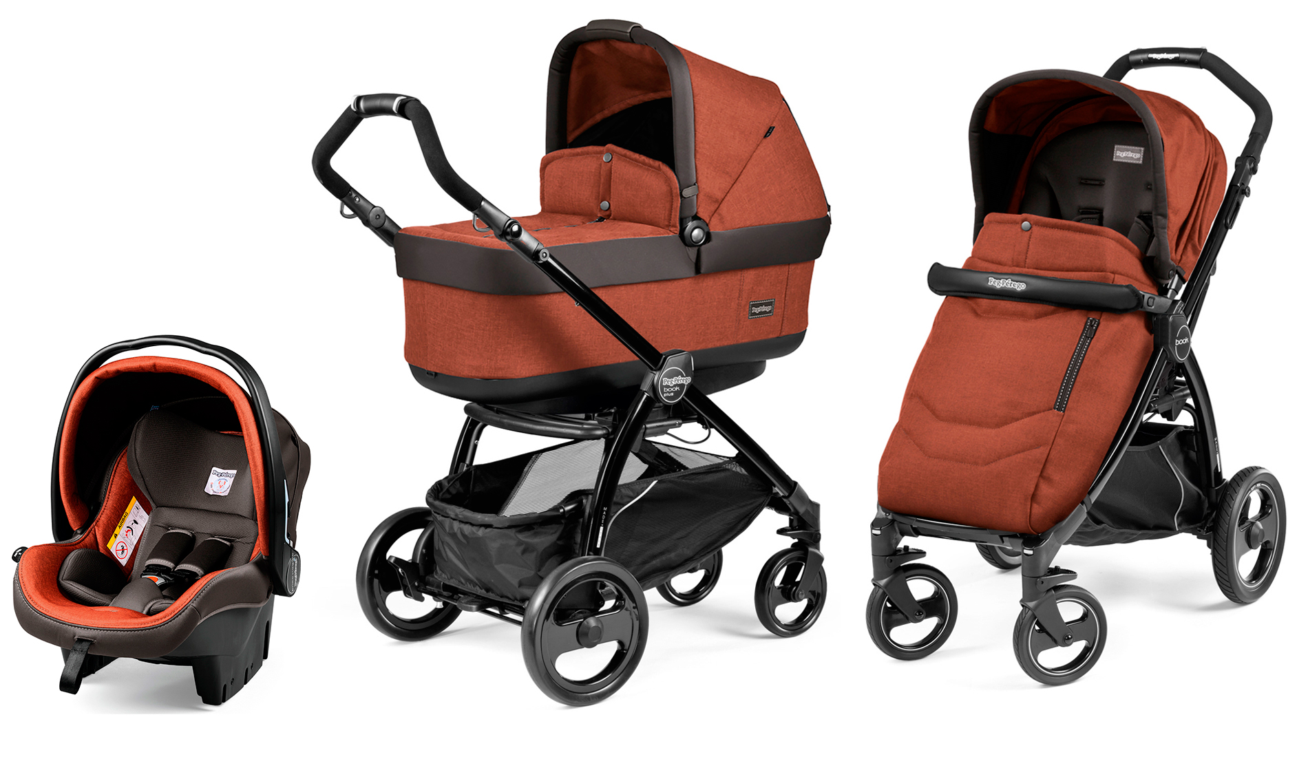 Peg-Perego Book Plus Modular System POP UP Terracotta