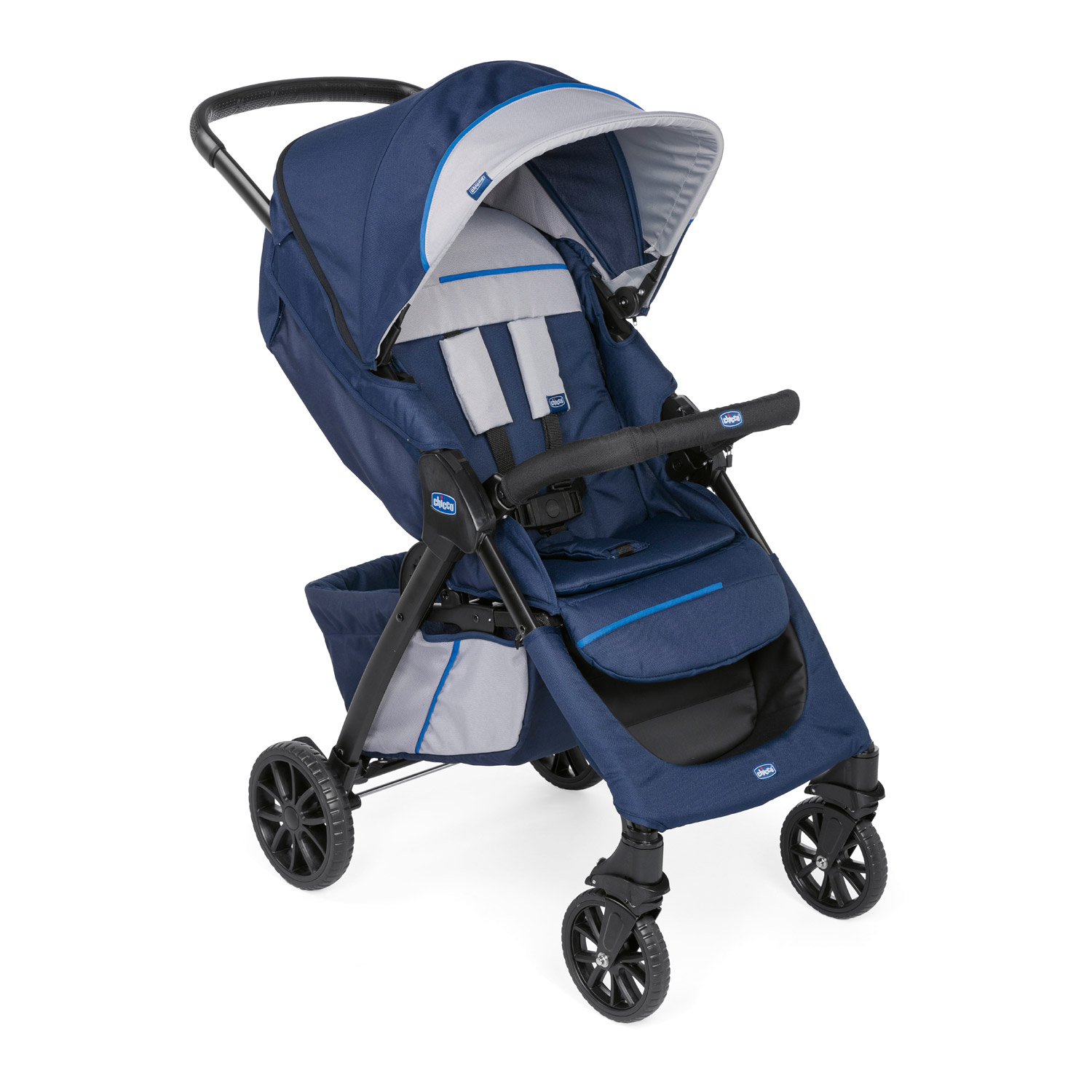 Прогулочная коляска Chicco Kwik.One Blueprint