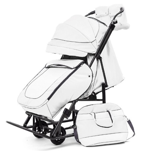 Санки-коляска Pikate Deluxe White