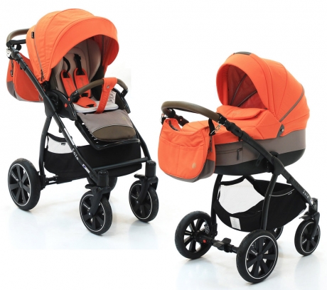 Коляска 2 в 1 Noordi Sole Sport NB+ Orange Red 862