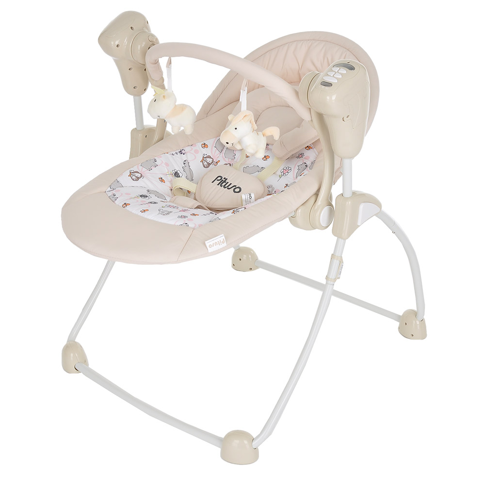 Качели электрические Pituso Viola Cream