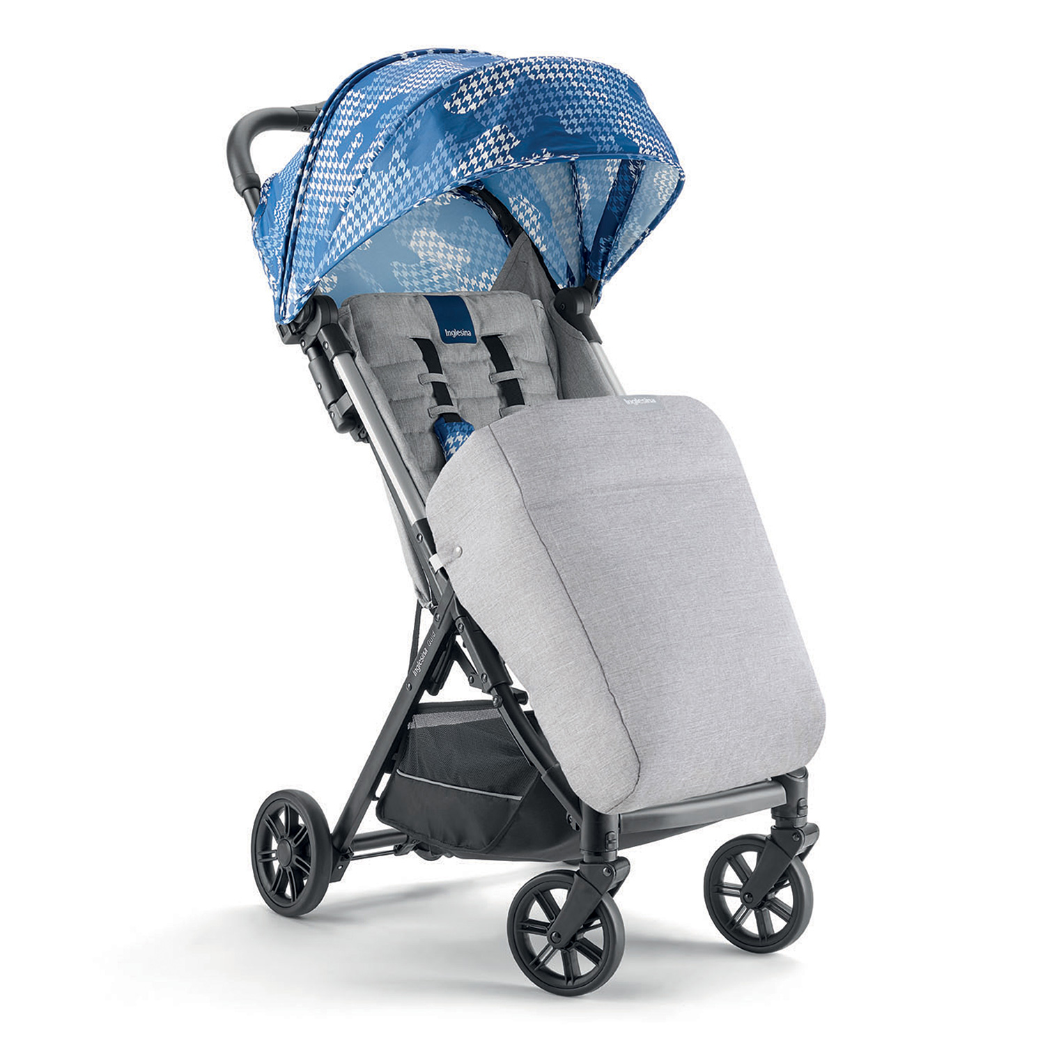 Прогулочная коляска Inglesina Quid Sparkling Blue (с накидкой)