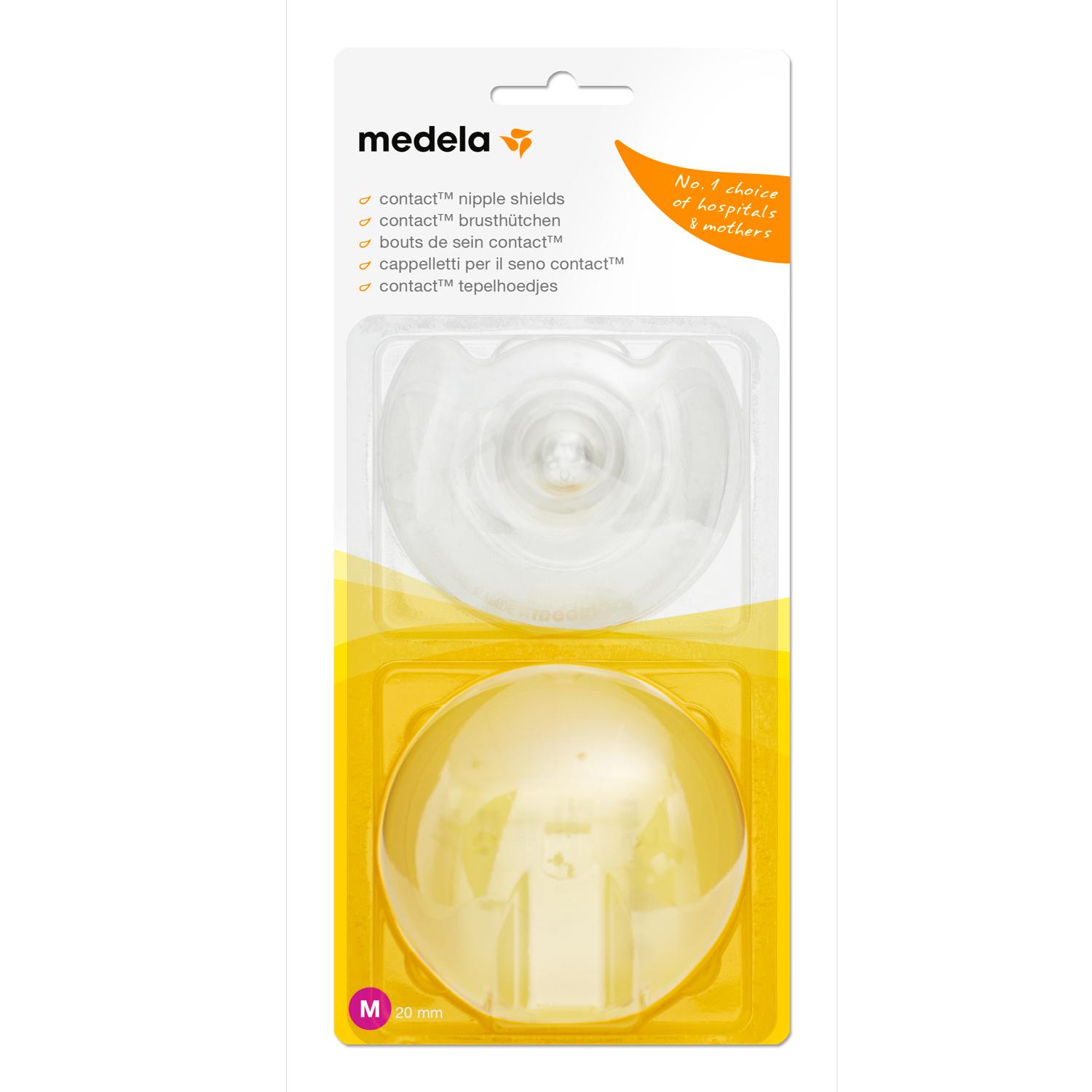 Накладки на грудь силиконовые Medela