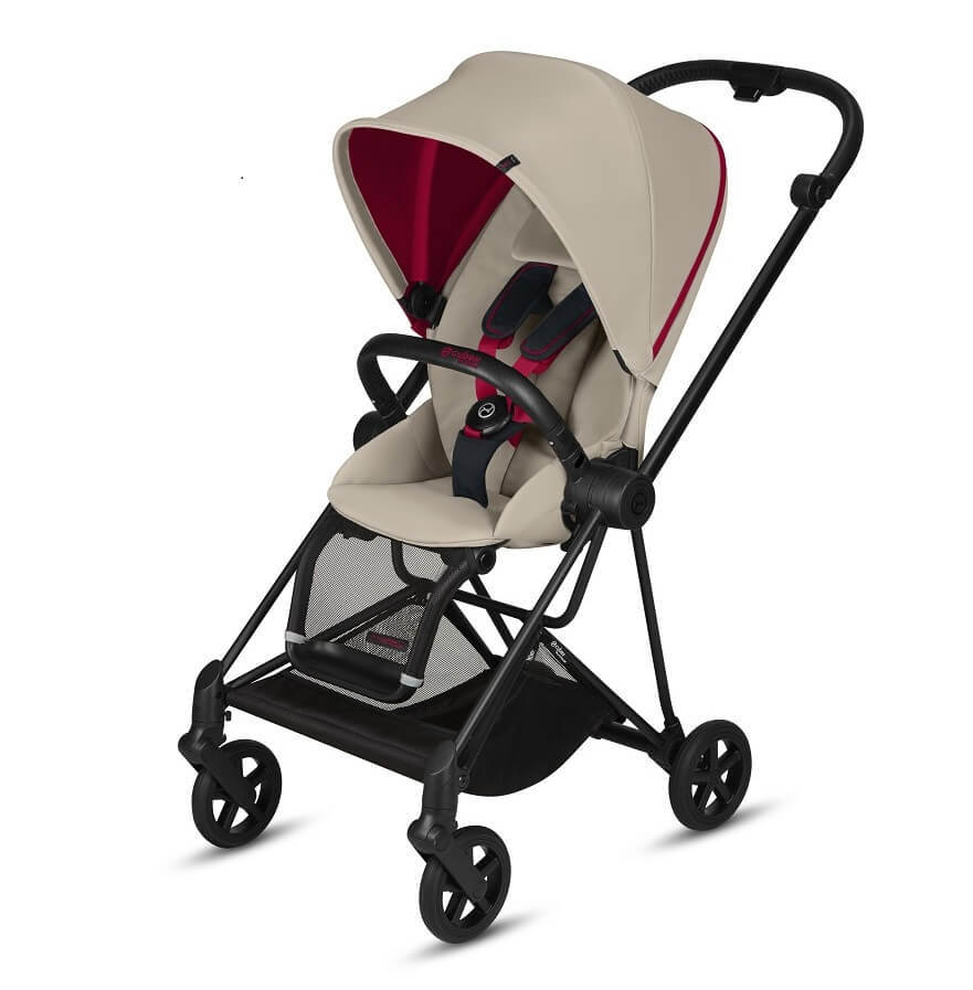 Прогулочная коляска Cybex MIOS Fashion Collection Ferrari Silver Grey