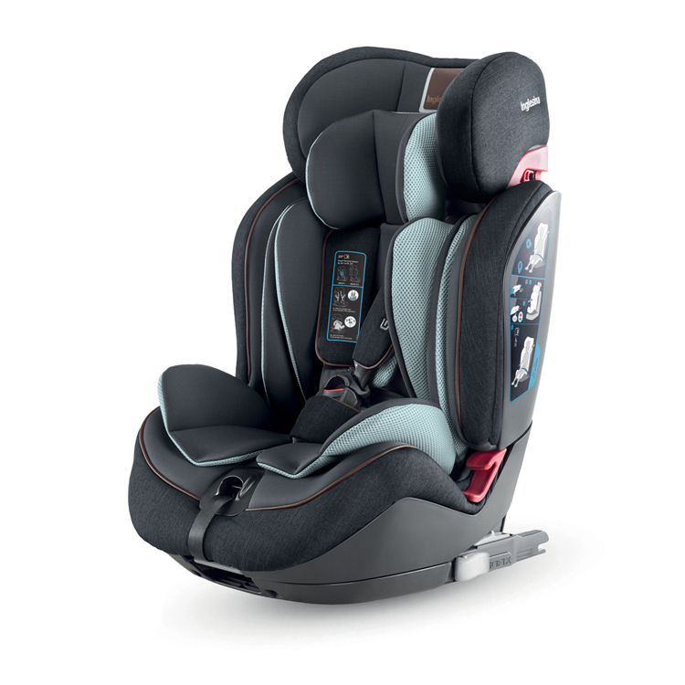 Автокресло Inglesina Gemino I-Fix BLACK