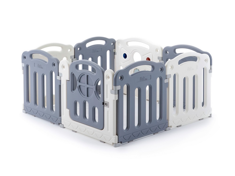 Манеж UNIX Kids Classic 126x120 Grey