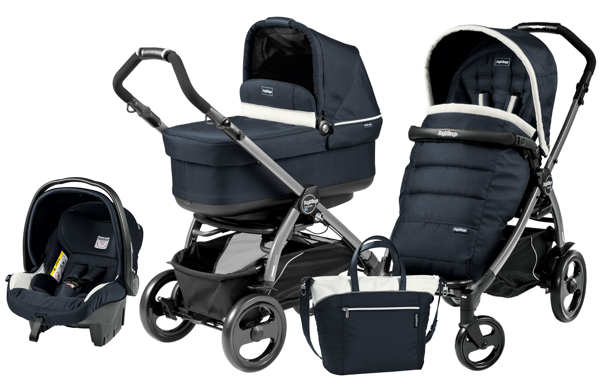 Peg-Perego Book 51 Set Modular POP UP Luxe Blue