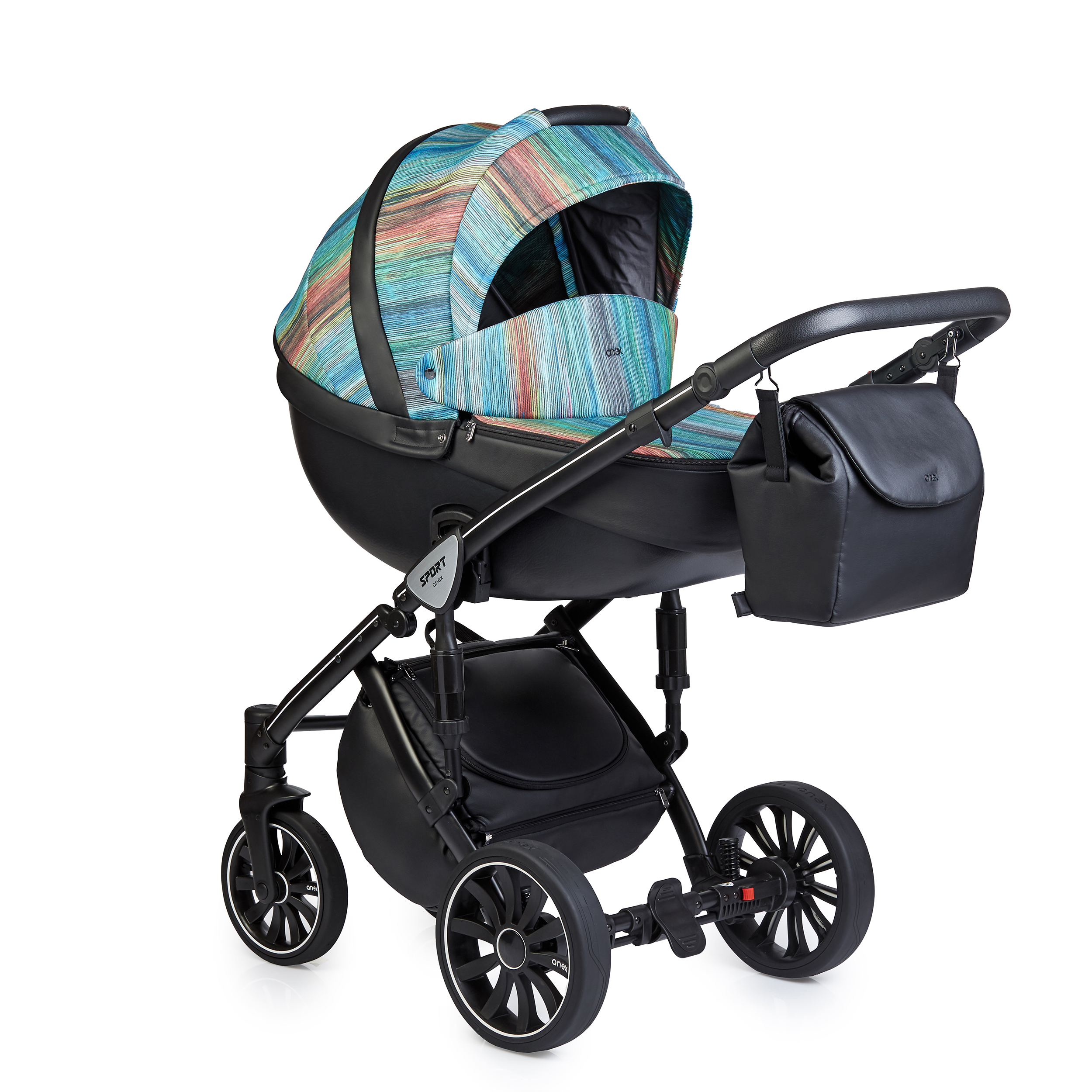 Коляска 2 в 1 Anex Sport rainbow