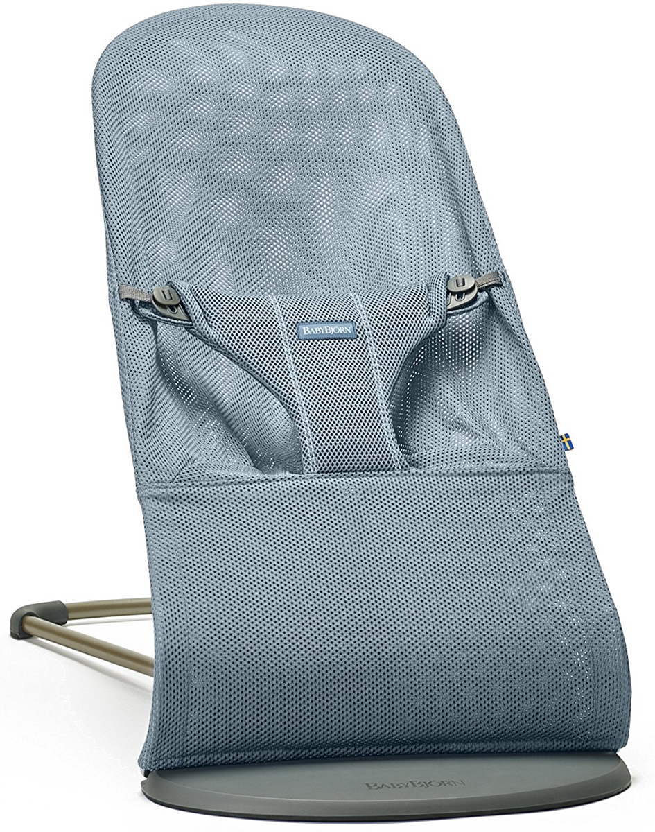 Детский шезлонг BabyBjorn Bliss Mesh Темно-бирюзовый
