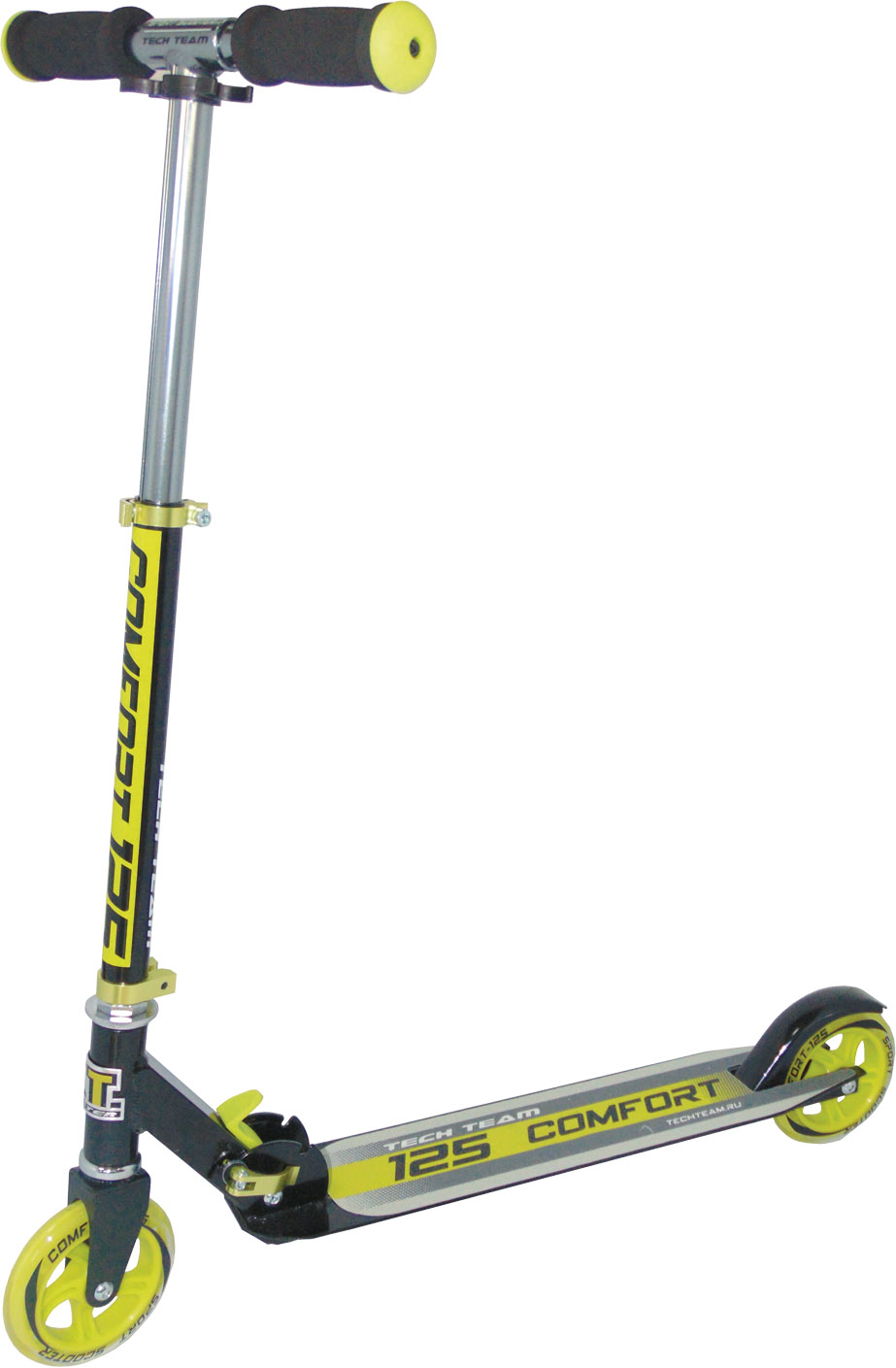 Самокат TechTeam TT-125 Comfort зеленый