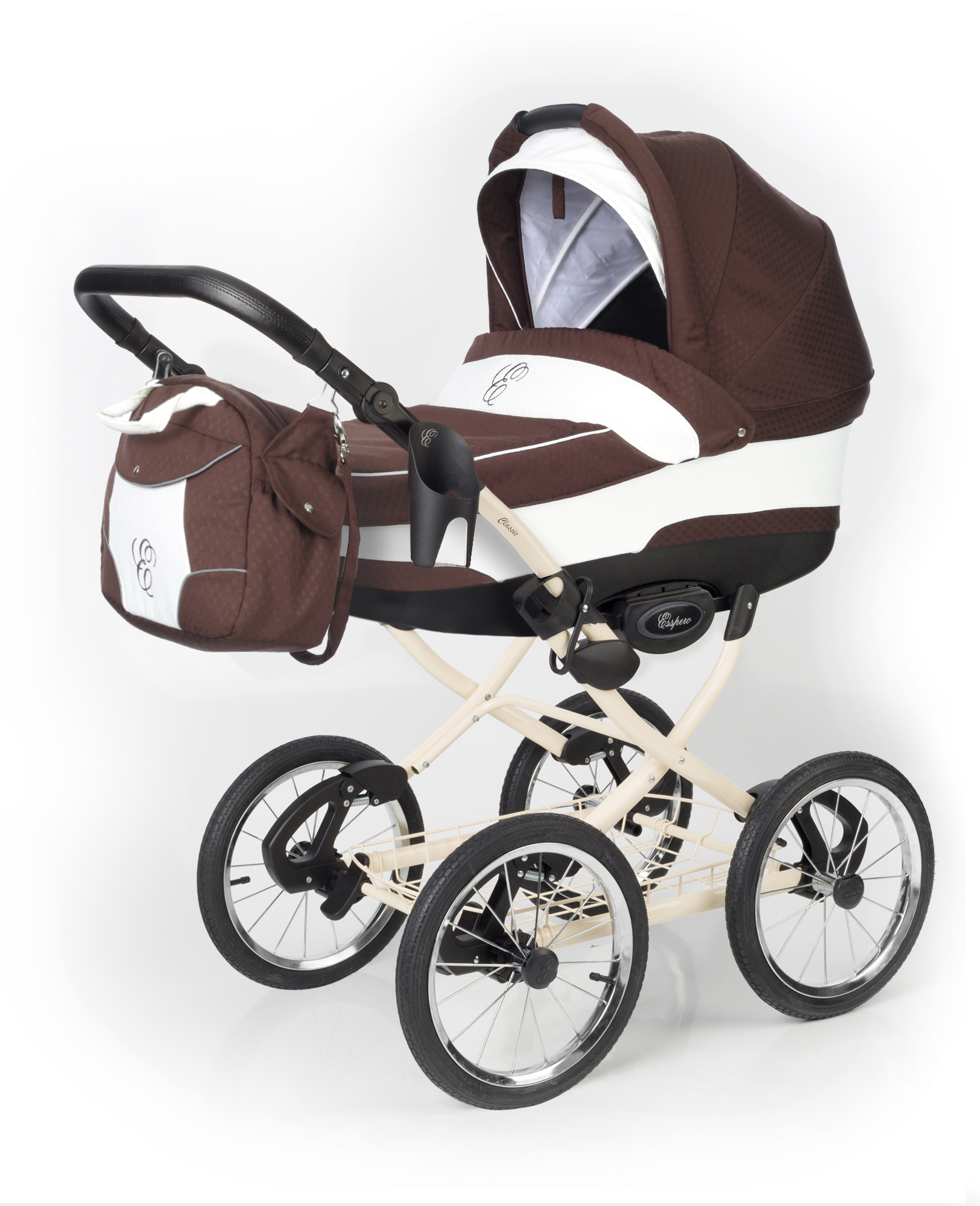 Коляска для новорожденных Esspero Classic (шасси Beige) Chocco