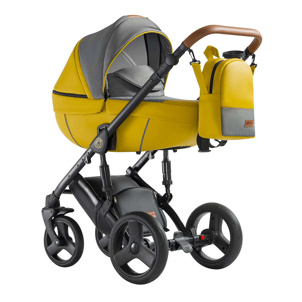 Коляска 3 в 1 Verdi Orion Yellow Lemon