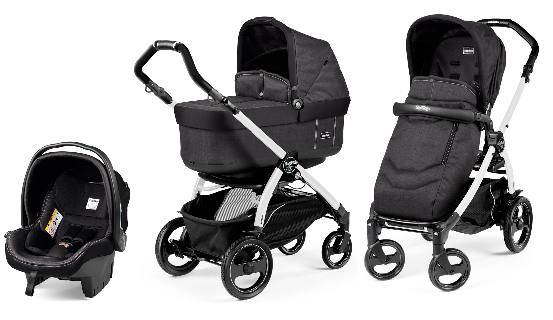 Peg-Perego Book 51S Pop Up Modular Team Onyx