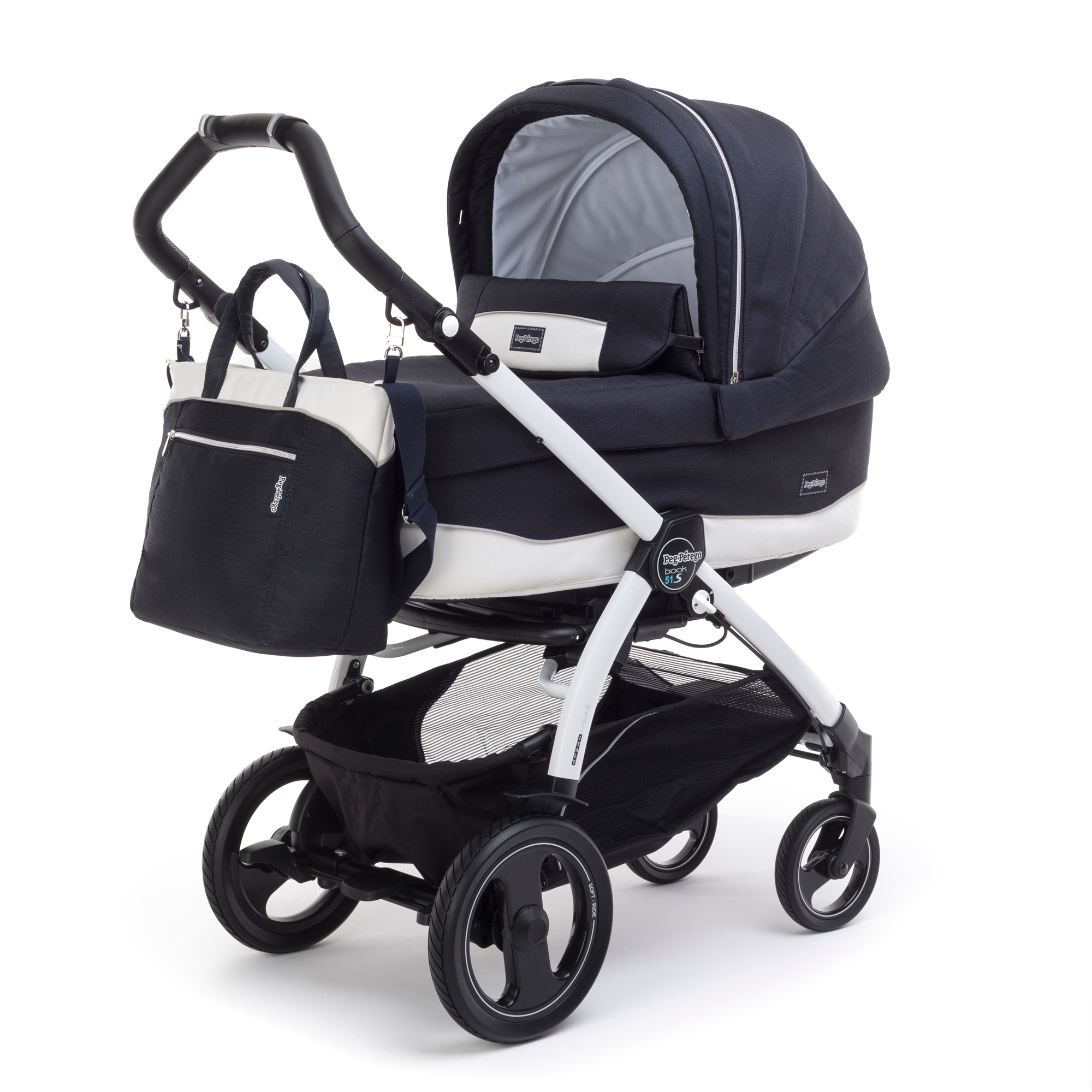 Коляска для новорожденных Peg Perego Book 51 S Primonido Luxe Blue
