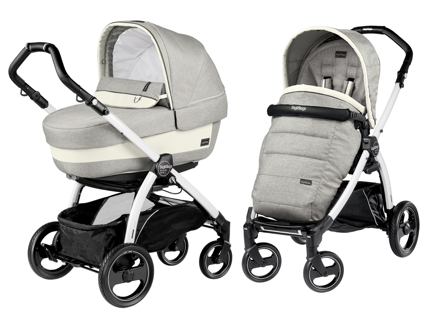 Коляска 2 в 1 Peg-Perego Book Plus S Luxe Opal