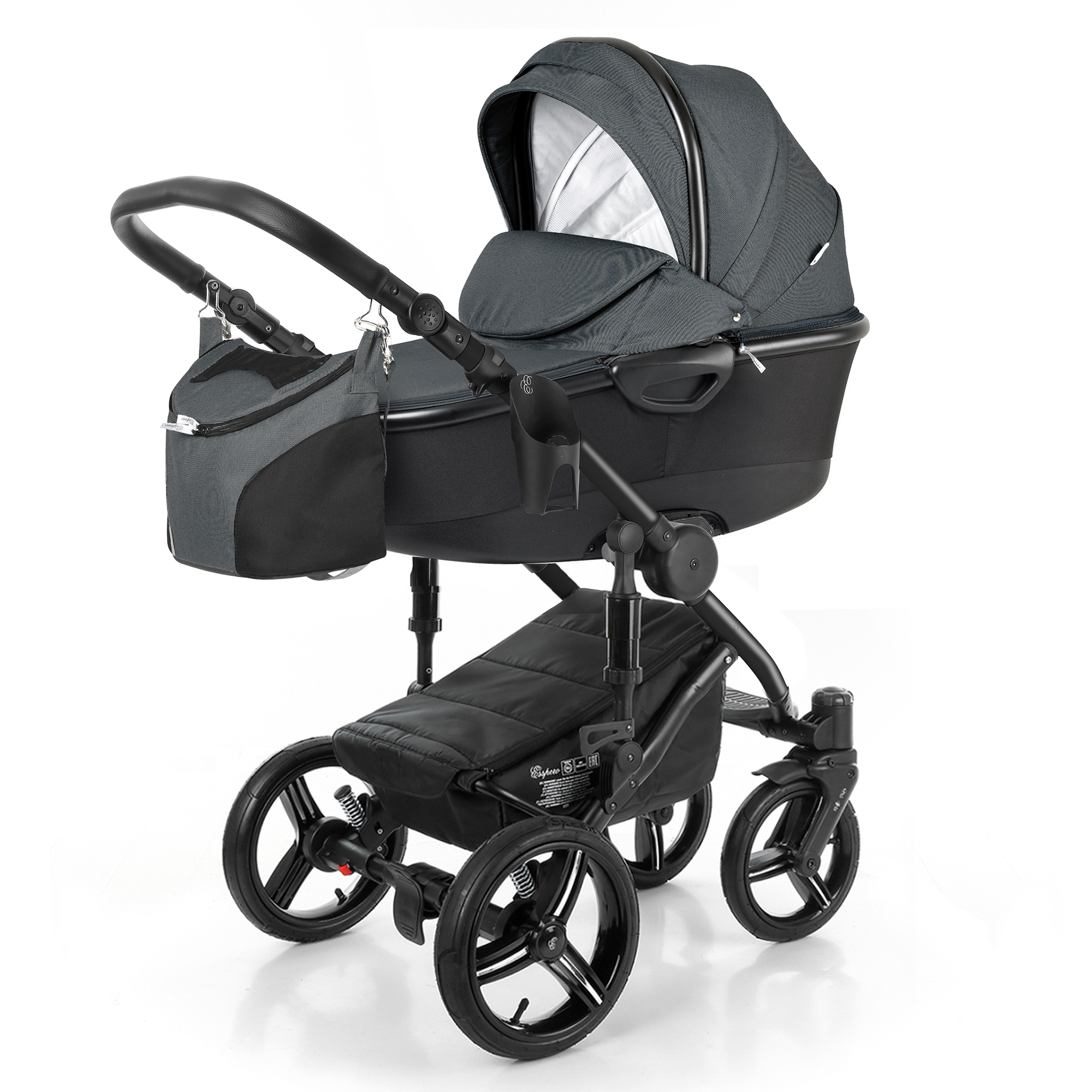 Коляска для новорожденных Esspero Magic Alu (шасси Black) Onyx
