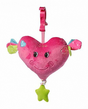Игрушка подвеска BabyOno музыкальная Сердце