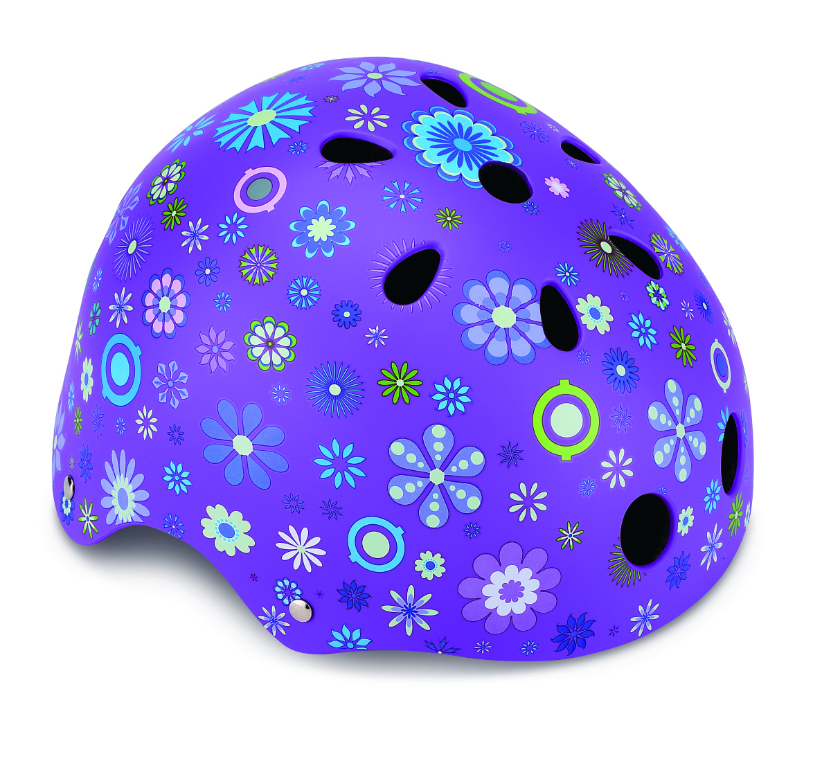 Шлем Globber PRINTED JUNIOR, XS/S (51-54см) Фиолетовый
