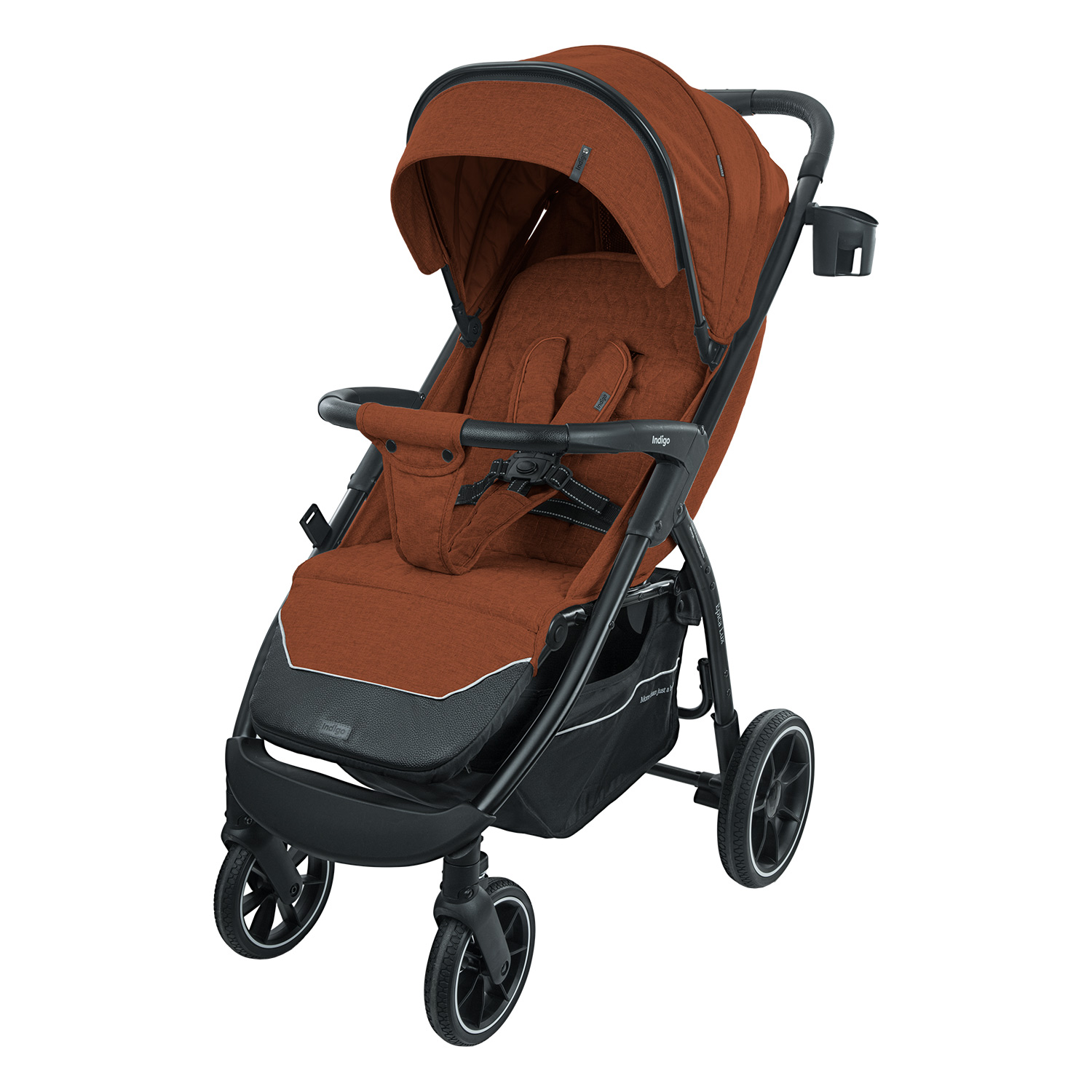 Прогулочная коляска INDIGO EPICA LUX S терракот