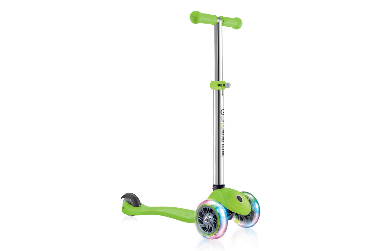 Самокат GLOBBER PRIMO LIGHTS Зеленый