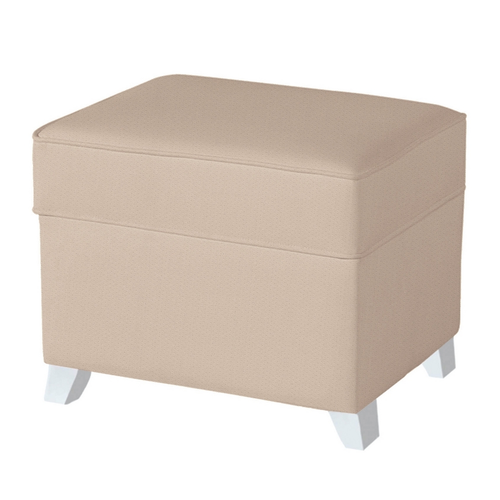 Пуфик с ящиком Micuna Foot Rest White Honeycomb Beige