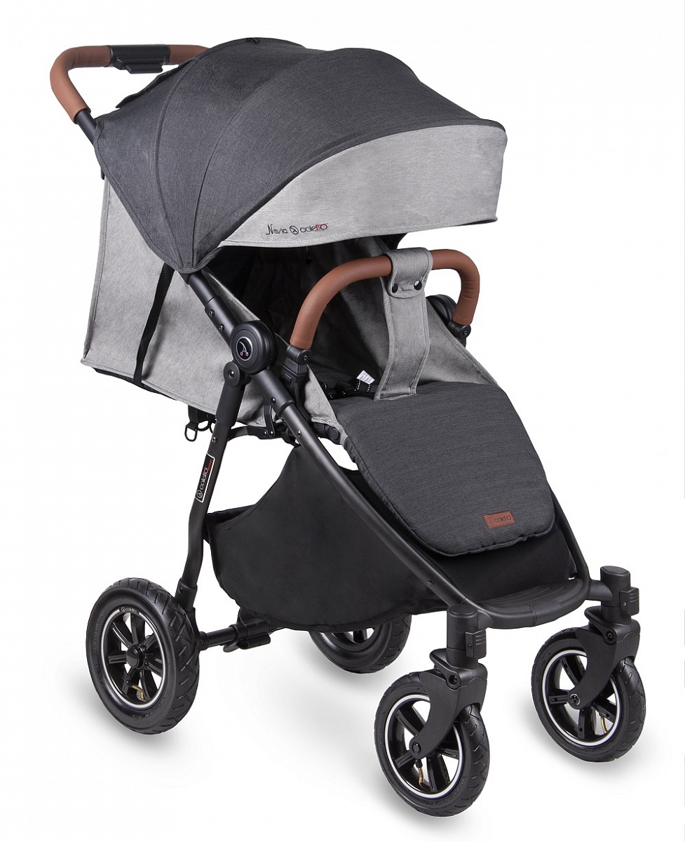 Прогулочная коляска Coletto Nevia dark grey