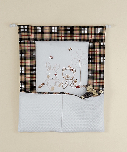 Панно с карманами Roman Baby COUNTRY Nocciola (Кофейный)