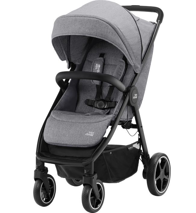 Прогулочная коляска Britax Römer B-Agile R Elephant Grey/Black