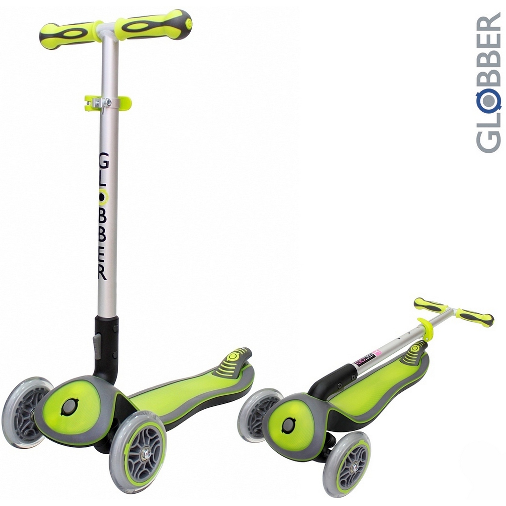 Самокат Globber Elite S My Free Fold up Green