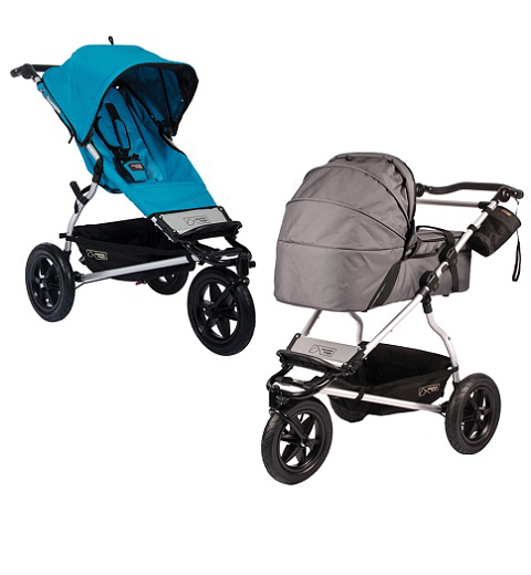 Коляска 2 в 1 Mountain Buggy Urban Jungle EVO Ocean-Flint