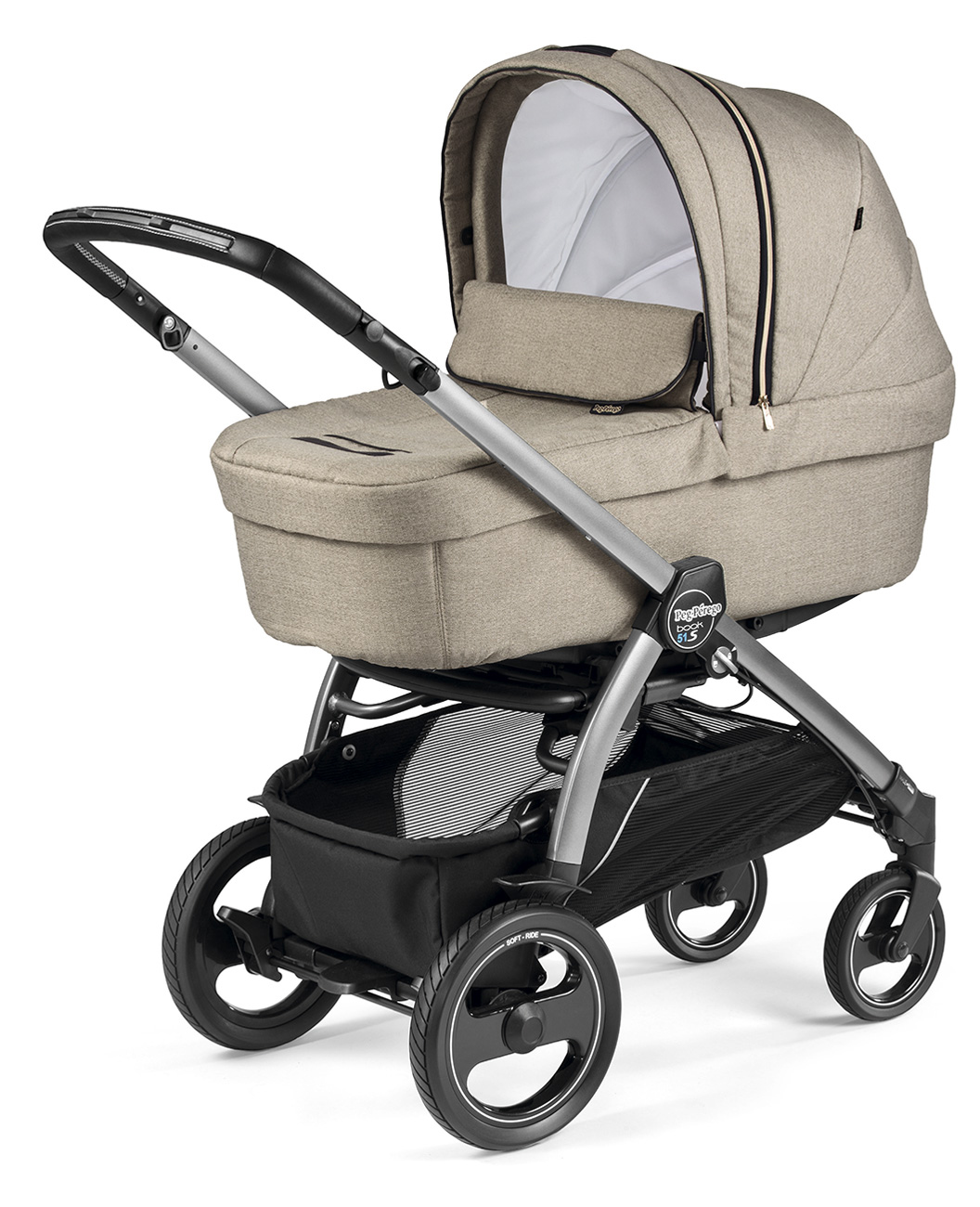 Коляска для новорожденных Peg Perego Book 51 S Primonido Luxe Ecru