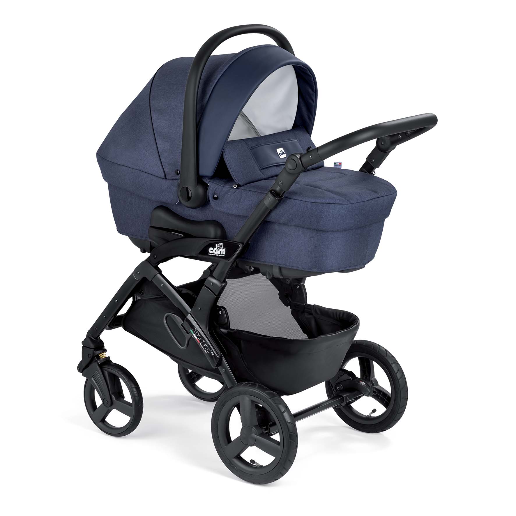 Коляска 3 в 1 Cam Dinamico Up Smart (шасси Black) 842