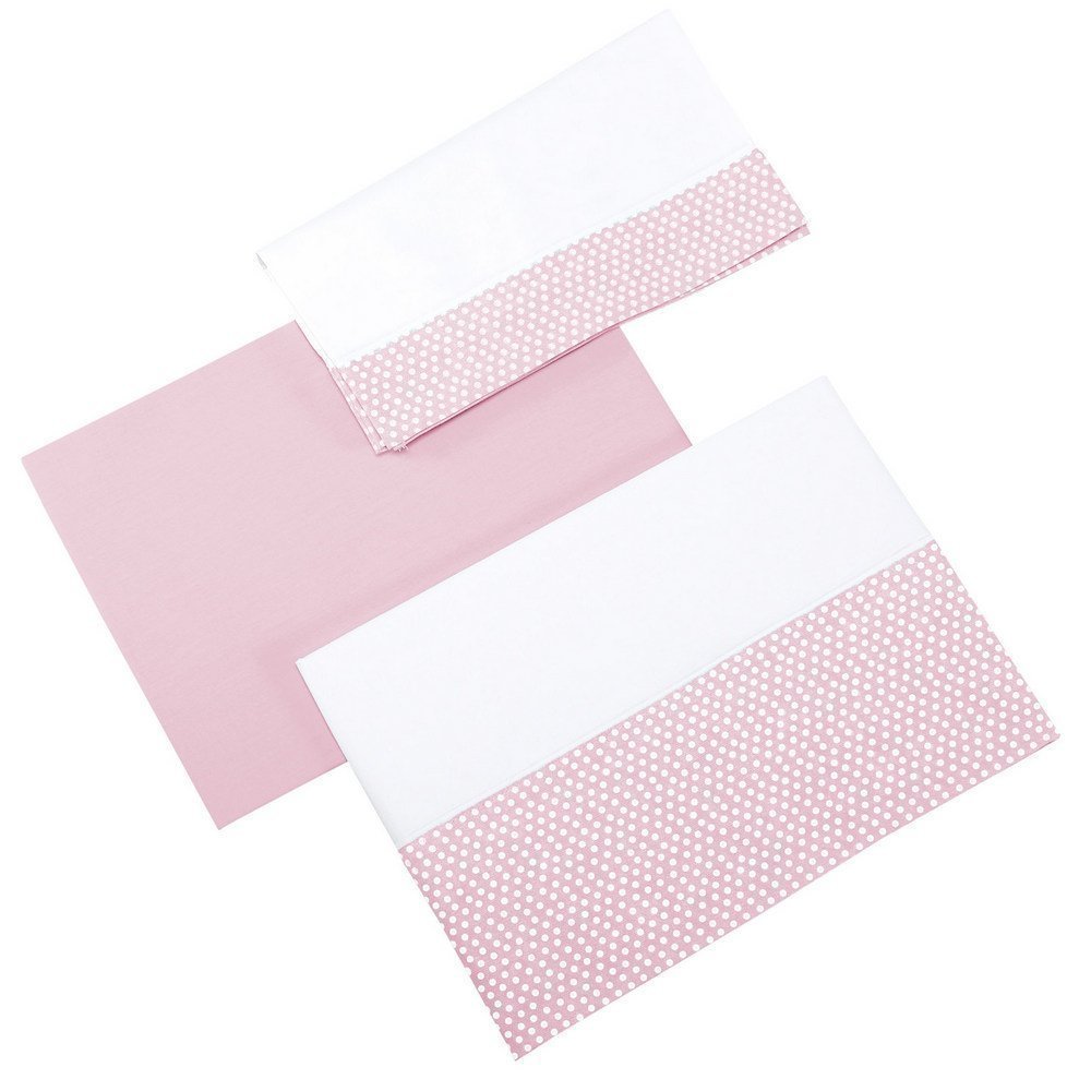 Постельное белье Micuna Galaxy 3 предмета 140*70 ТХ-823 pink