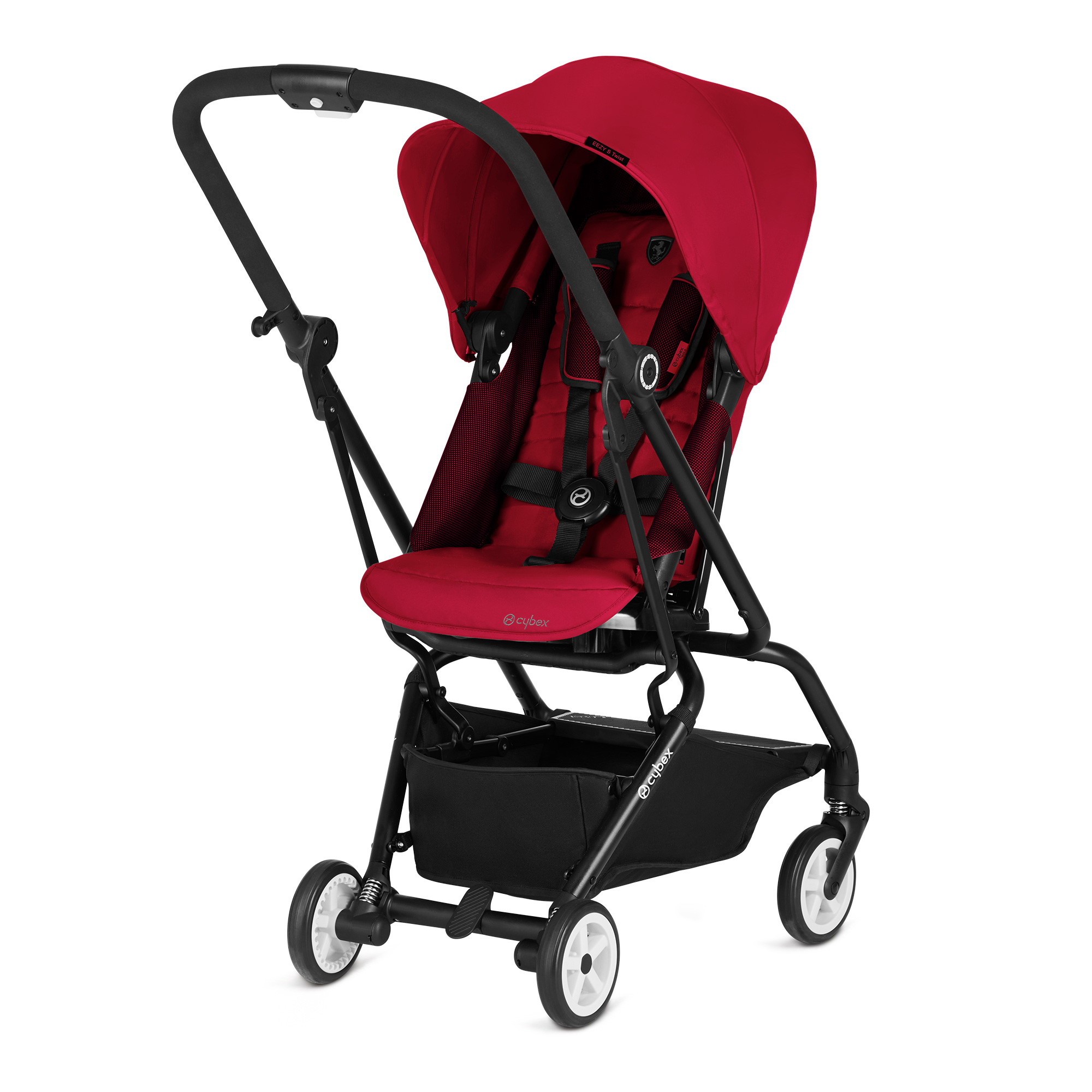 Прогулочная коляска Cybex Eezy S Twist FE Ferrari Racing Red