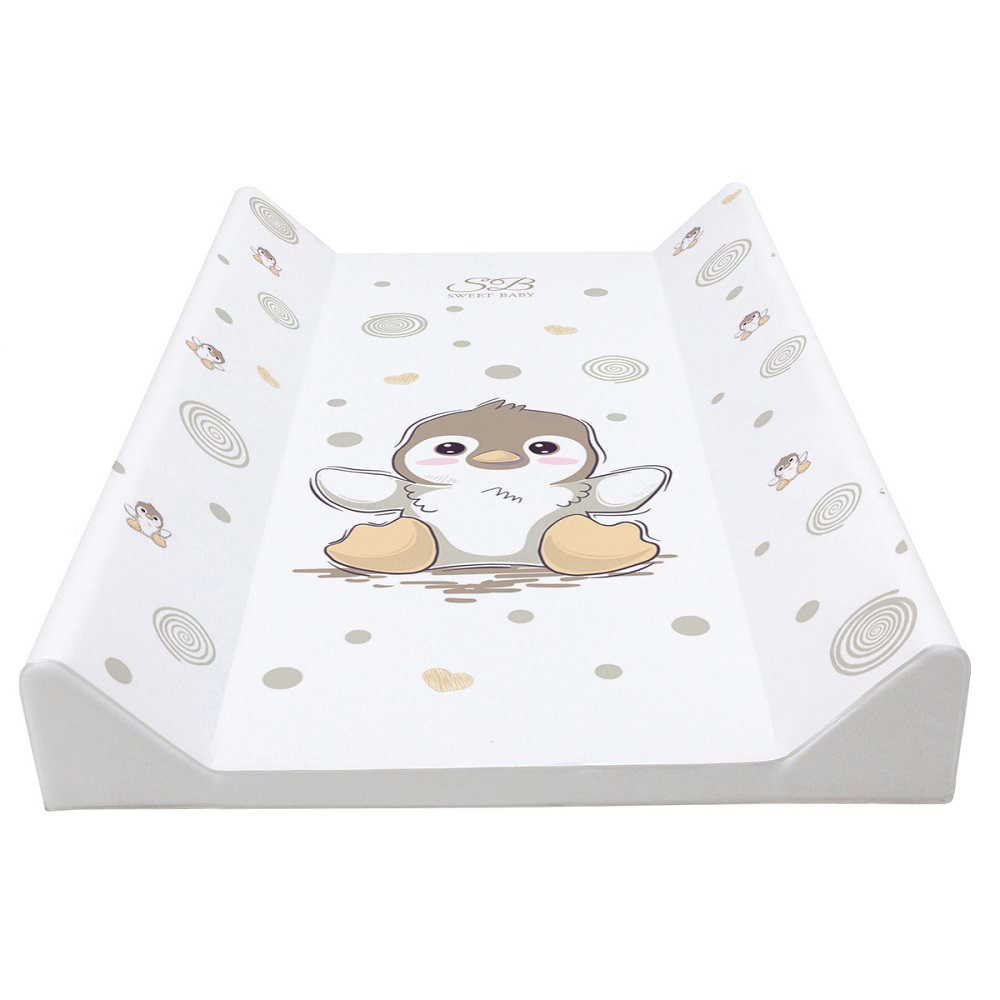Пеленальная доска на кроватку 79х45 Sweet Baby Pinguino Crema (пингвин бежевый)
