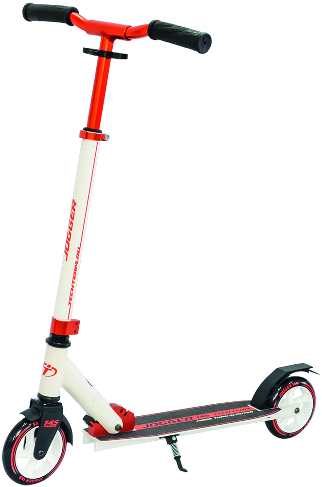 Самокат TechTeam TT-145 Jogger белый-оранжевый