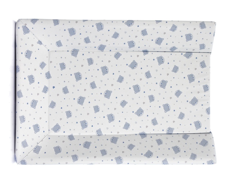 Пеленальный матрасик Micuna PL-1349 Plus 2 для тумбы Blue Bears and Hearts