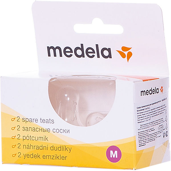 Соска силиконовая Medela М (2шт/упак)