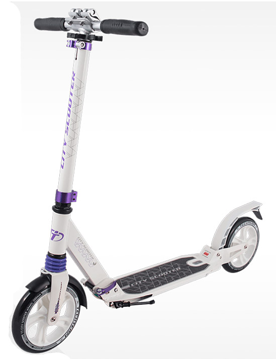 Самокат TechTeam City Scooter 2018 белый