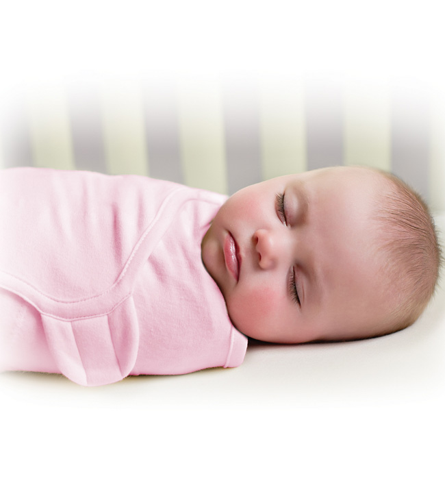 Конверт для пеленания Summer Infant SWADDLEME (размеры S/M) розовый (р-р S/M)