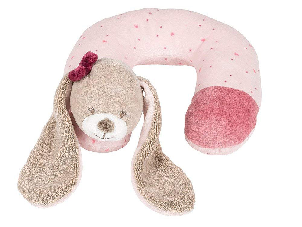 Подушка-подголовник Nattou Neck pillow Nina, Jade Lili Кролик 987394
