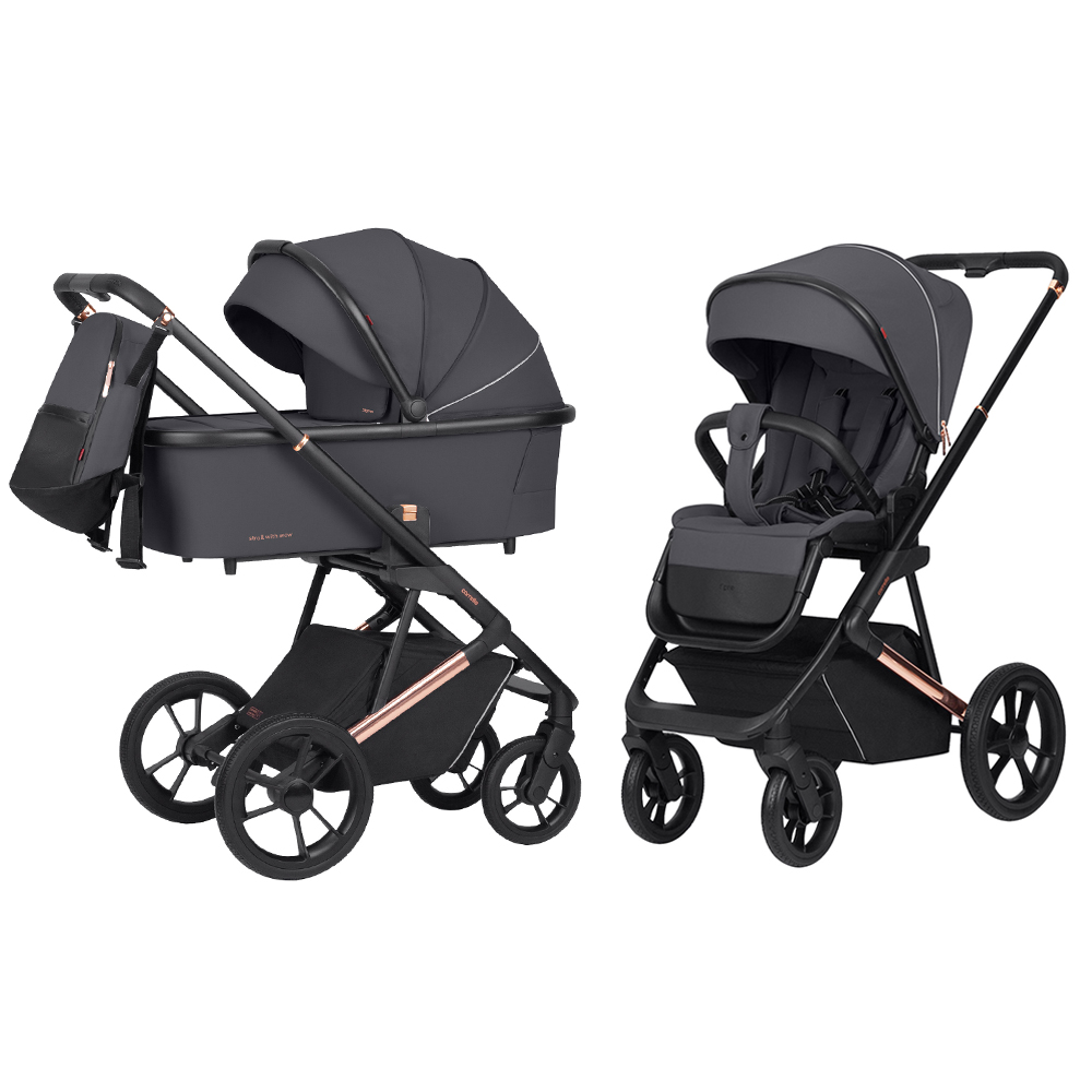Коляска 2 в 1 Carrello Sigma CRL-6509 Stone Grey