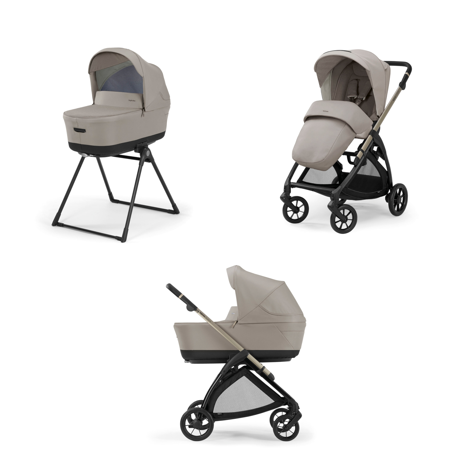 Коляска 2 в 1 Inglesina Electa System Duo Battery Beige