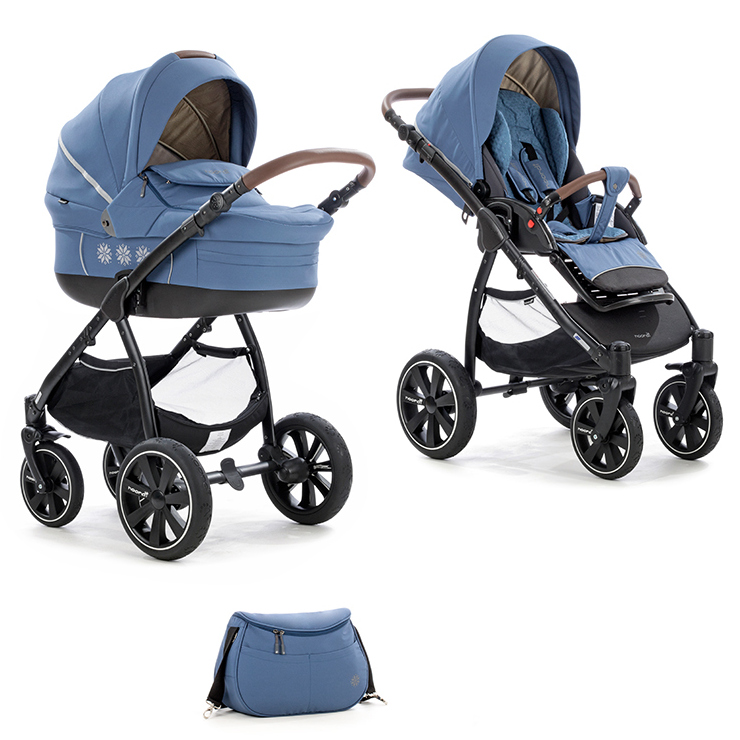 Коляска 2 в 1 Noordi Fjordi Sport NB+ Ensign Blue 854