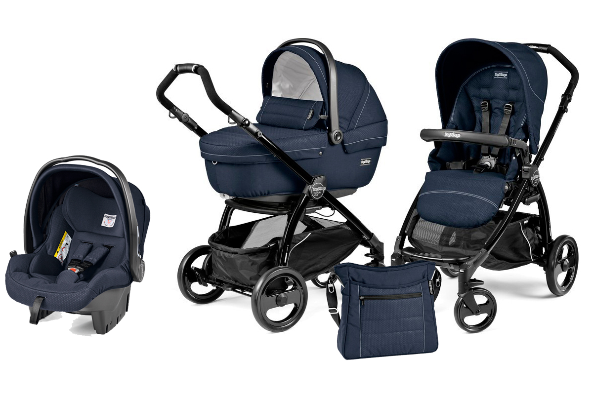 Коляска 3 в 1 Peg Perego Book Plus XL Set Modular Mod Navy