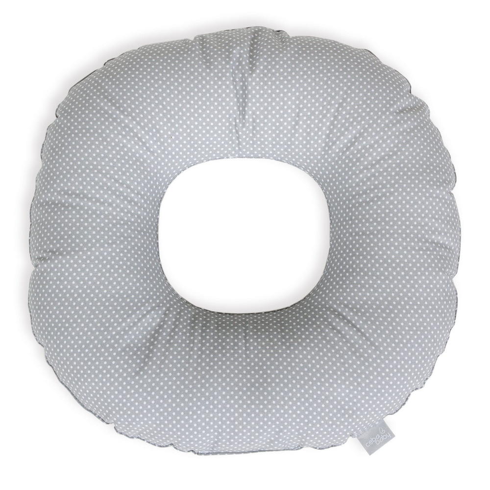 Подушка-круг Ceba Baby послеродовая White mini dots on grey W-744-115-260