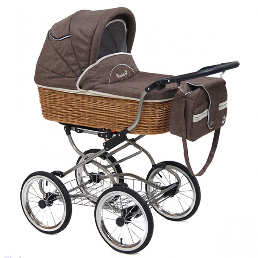 Коляска 3 в 1 Reindeer Wiklina Eco-line с конвертом