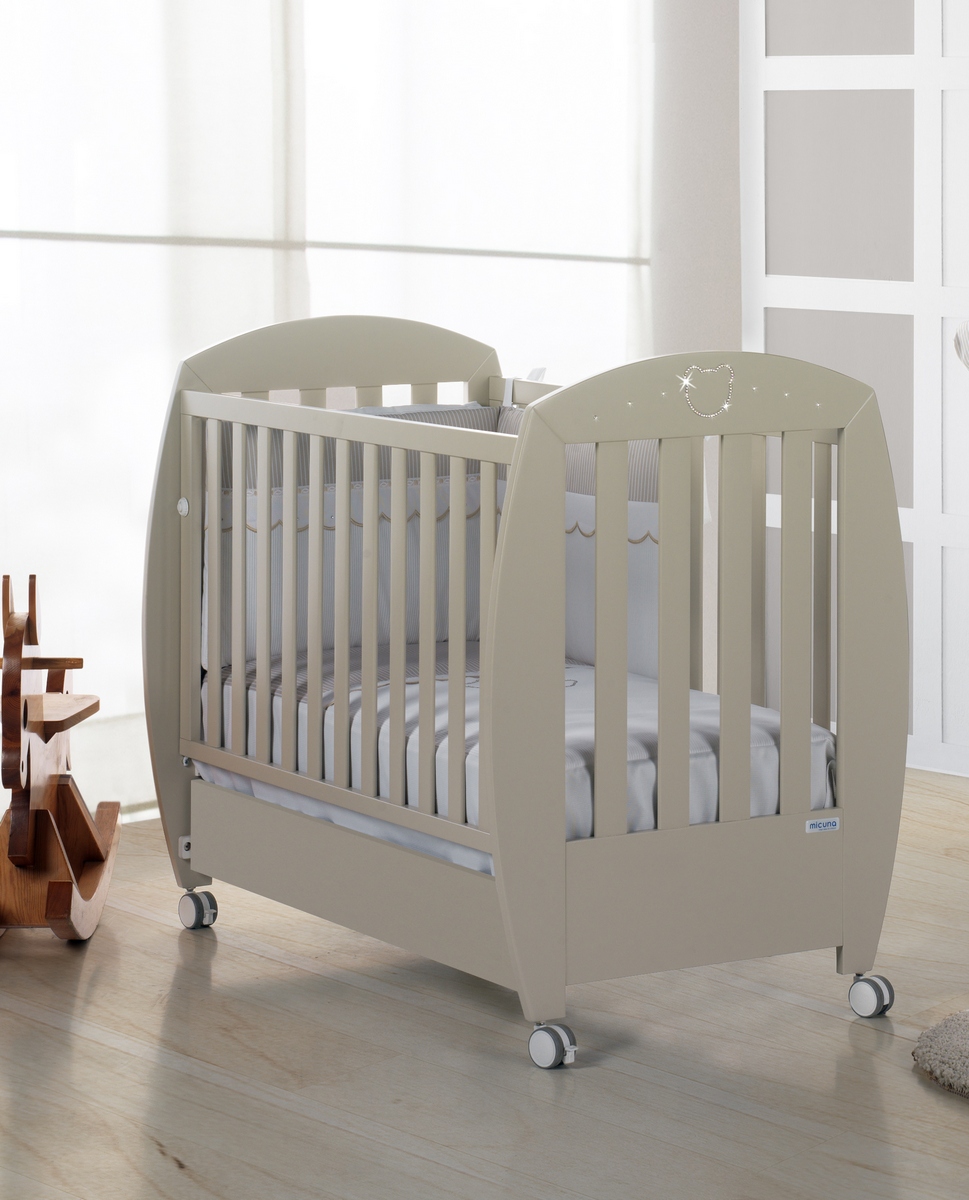 Детская кроватка Micuna Valeria Big Relax Luxe 140х70 Sand