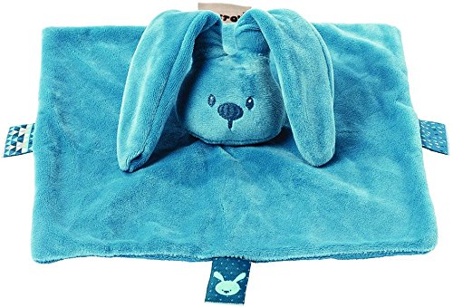 Мягкая игрушка Nattou Doudou Lapidou Кролик 878241 Petrol Blue