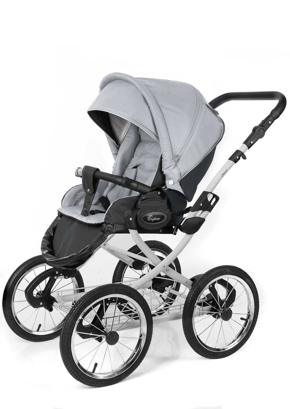 Прогулочная коляска Esspero Classic Alu (шасси Grey) Silver
